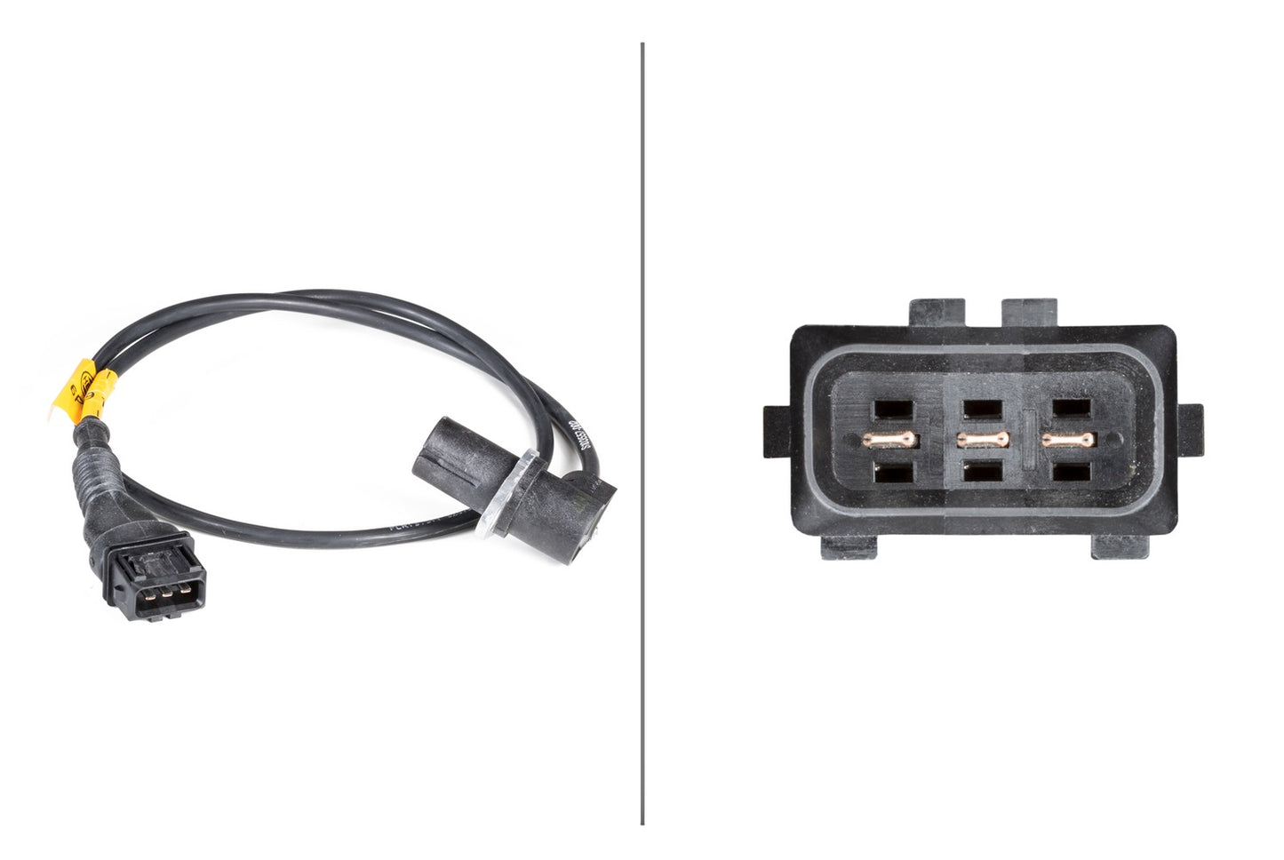 HELLA Sensor, crankshaft pulse - 12V - 3-pin connector 6PU009110-001