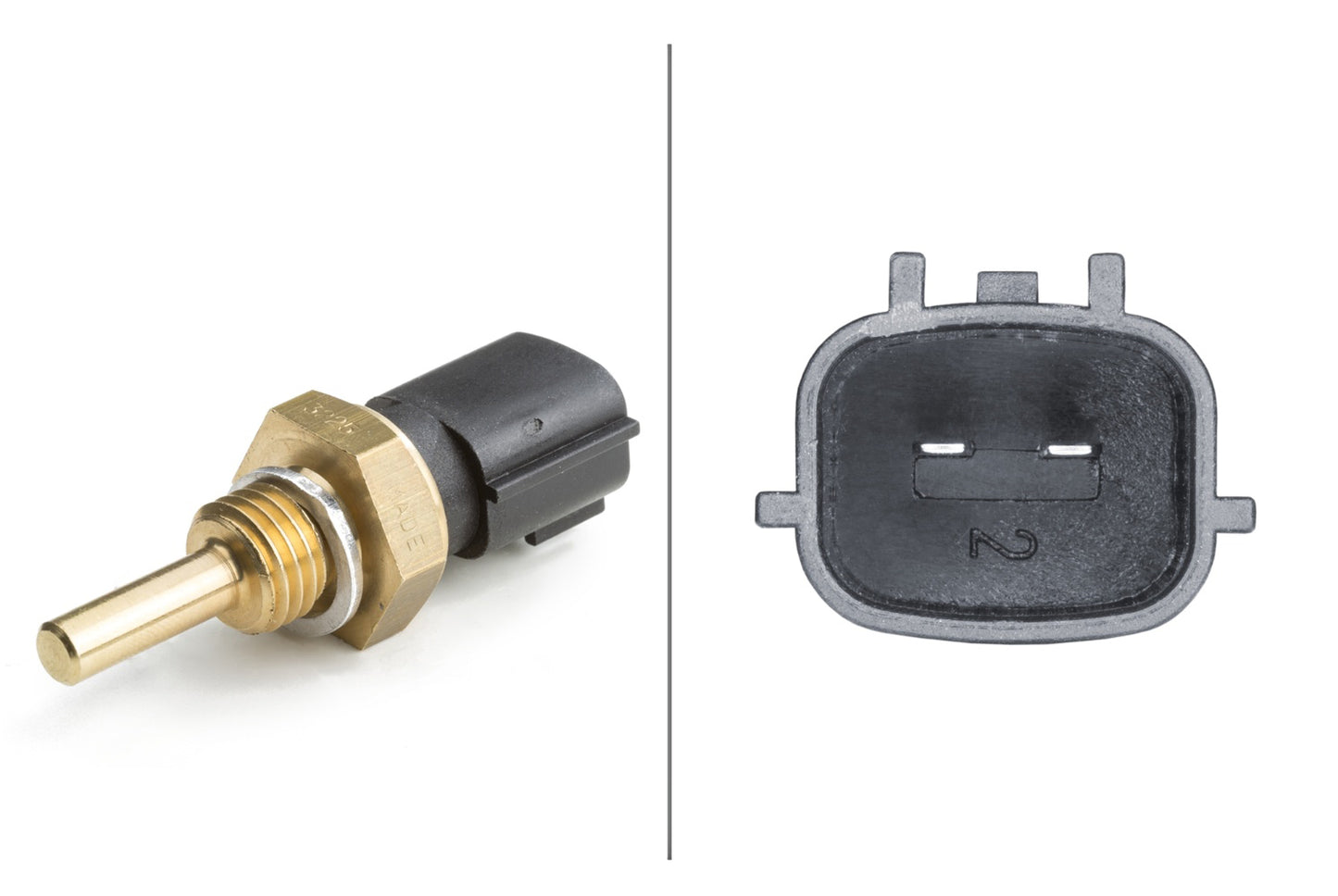 HELLA Sensor, coolant temperature - 2-pin connector 6PT009107-531