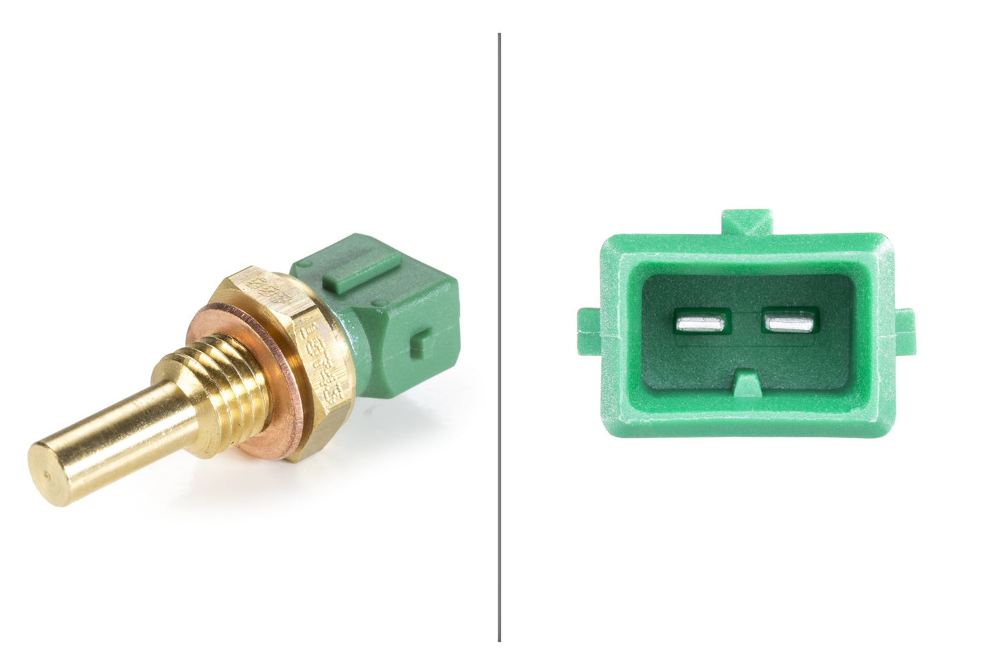 HELLA Sensor, coolant temperature - 12V - 2-pin connector 6PT009107-431