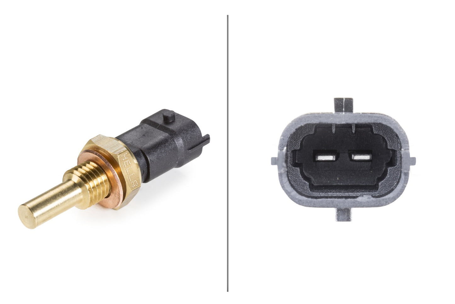 HELLA Sensor, coolant temperature - 12V - 2-pin connector 6PT009309-271