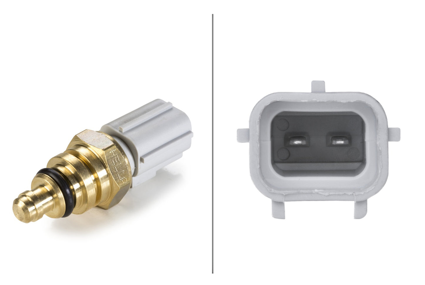 HELLA Sensor, coolant temperature - 2-pin connector 6PT009309-781