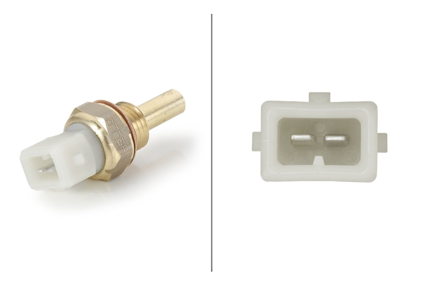 HELLA Sensor, coolant temperature - 12V - 2-pin connector 6PT009107-351
