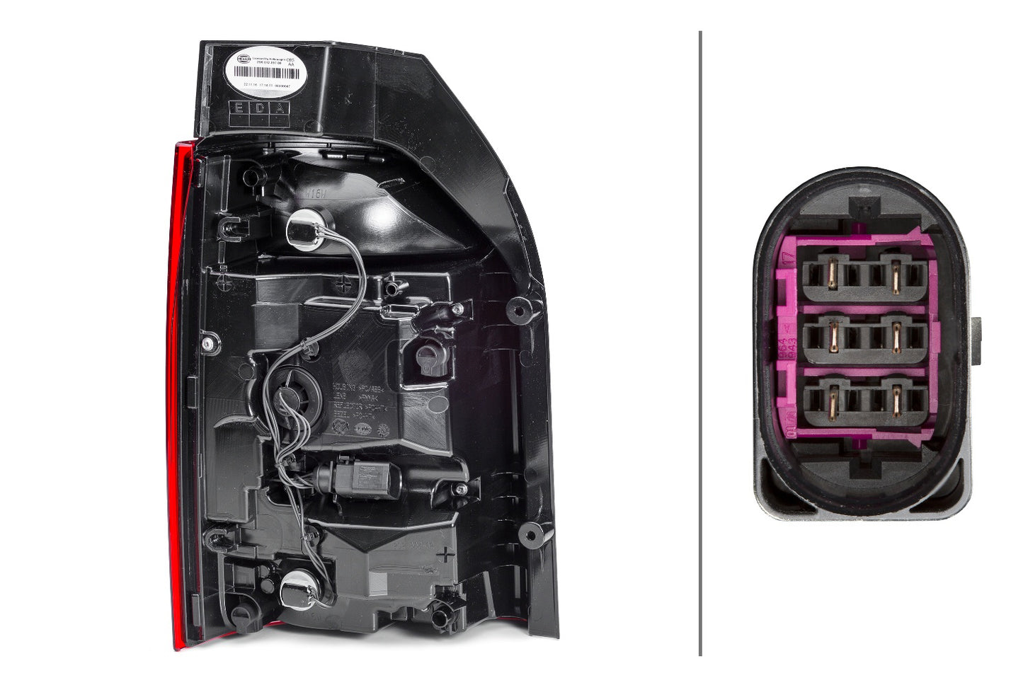 HELLA Rearlight - LED - right - for e.g. VW T6 Box (SGA, SGH, SHA, SHH) 2SK012337-081