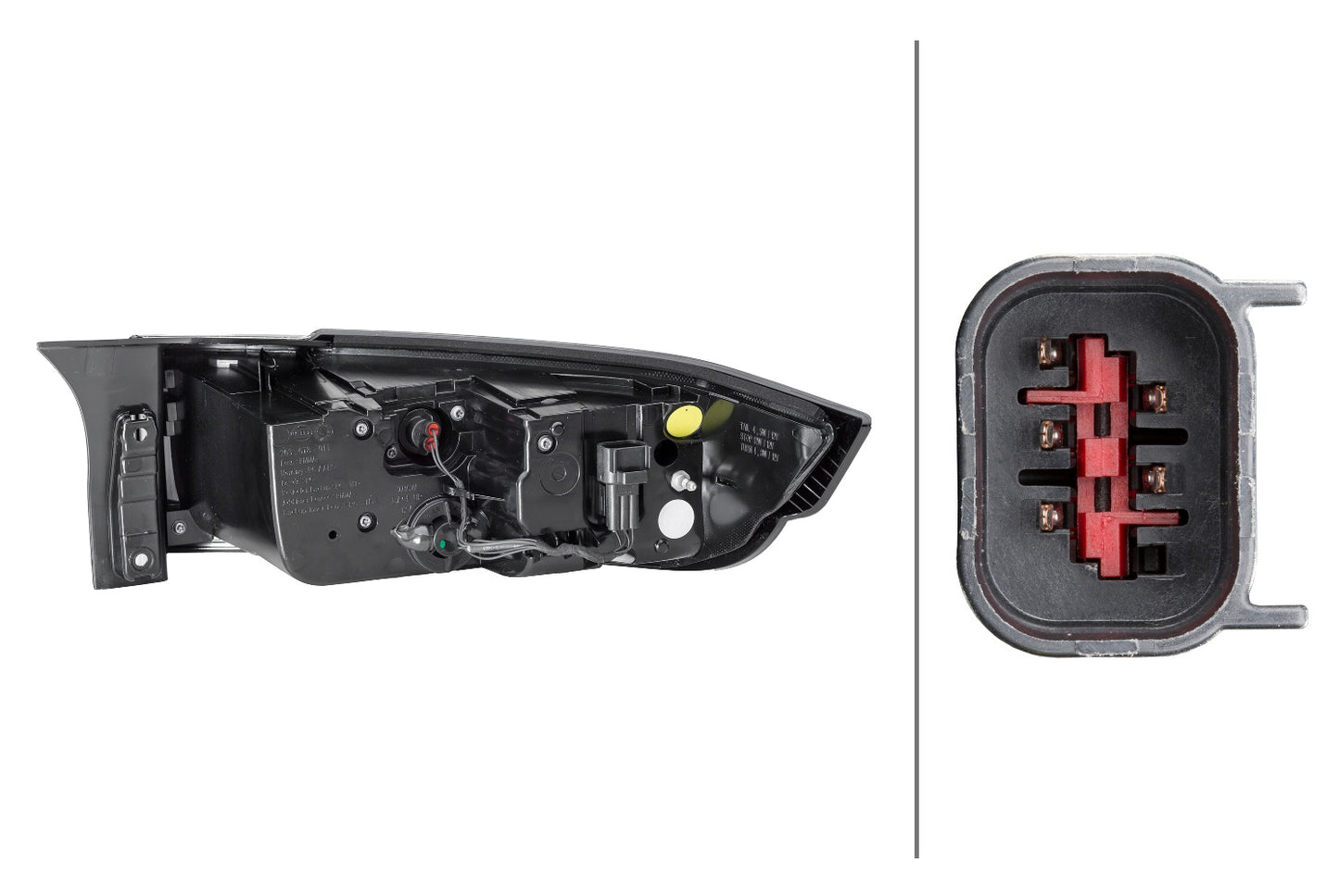 HELLA Rearlight - Hybrid - left - for e.g. Range Rover Evoque Convertible (L538) 2SK012379-431
