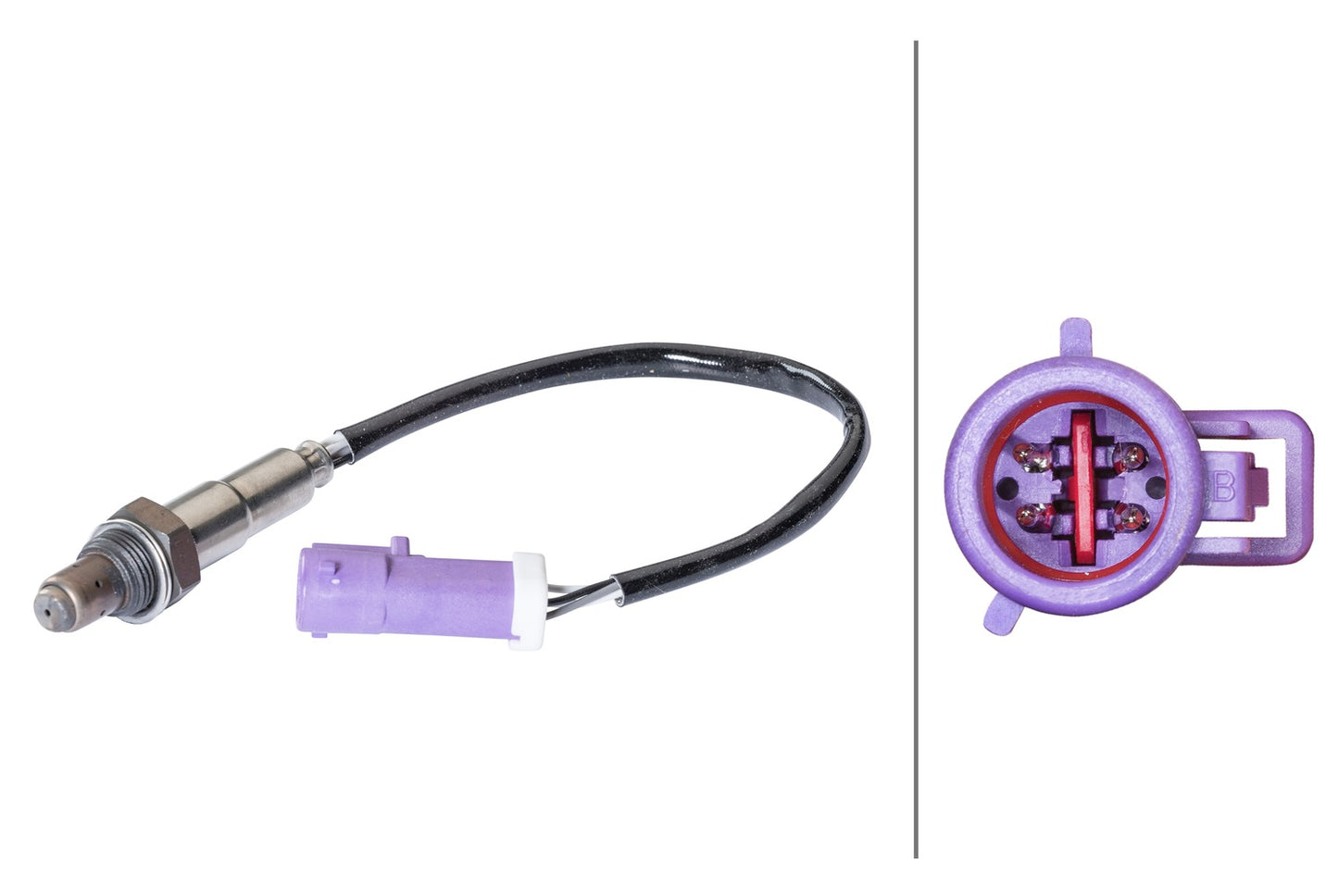 HELLA Oxygen sensor - 4-pin connector 6PA358066-981