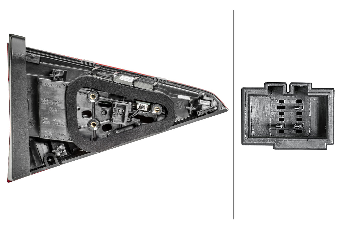 HELLA Rearlight - LED - Inner Section - right - for e.g. Skoda Superb III Estate (3V5) 2SA354832-061