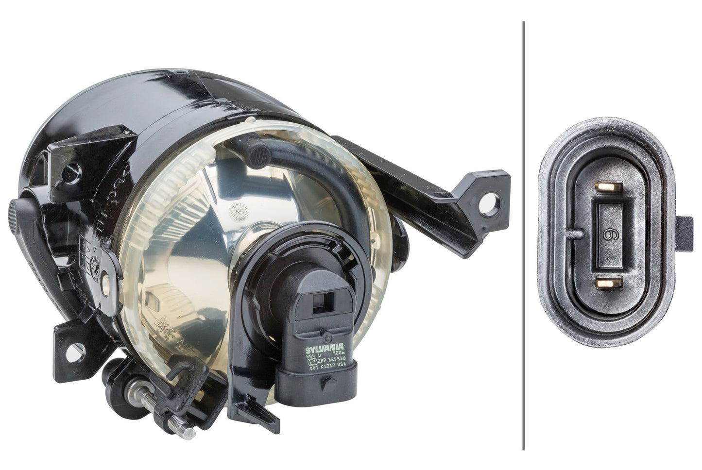 HELLA Bulb-Front Fog Light - right - for e.g. VW Polo (6R1, 6C1) 1N0271289-421
