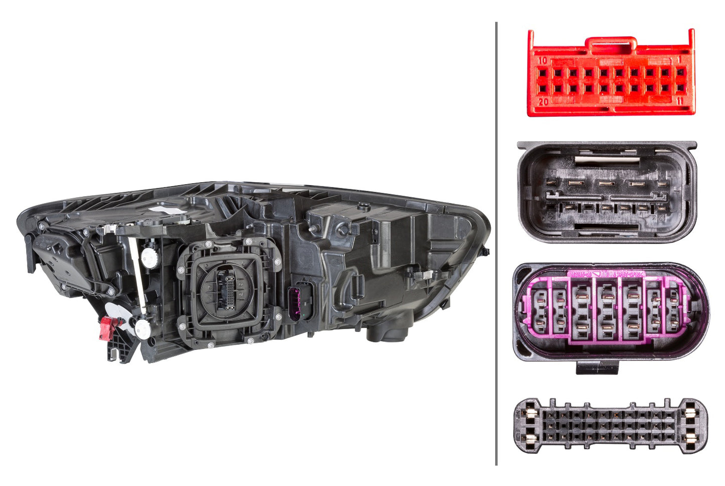 HELLA LED-Headlight - left - for e.g. Audi A6 Avant (4G5, 4GD, C7) 1EX012976-111