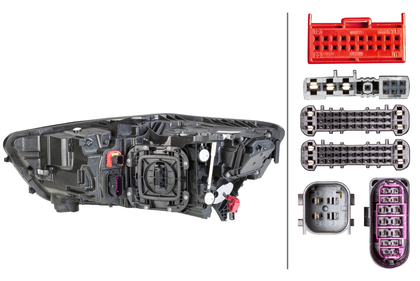 HELLA Matrix-Headlight - left - for e.g. Audi A6 Avant (4G5, 4GD, C7) 1EX012976-211