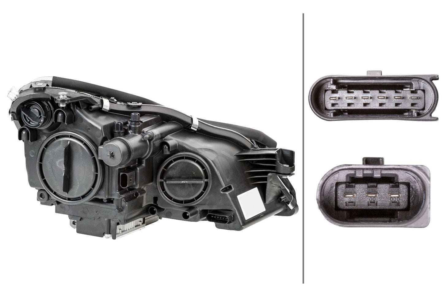 HELLA Halogen/Bi-Xenon-Headlight - left - for e.g. Mercedes-Benz Cls (C219) 1ES008821-311