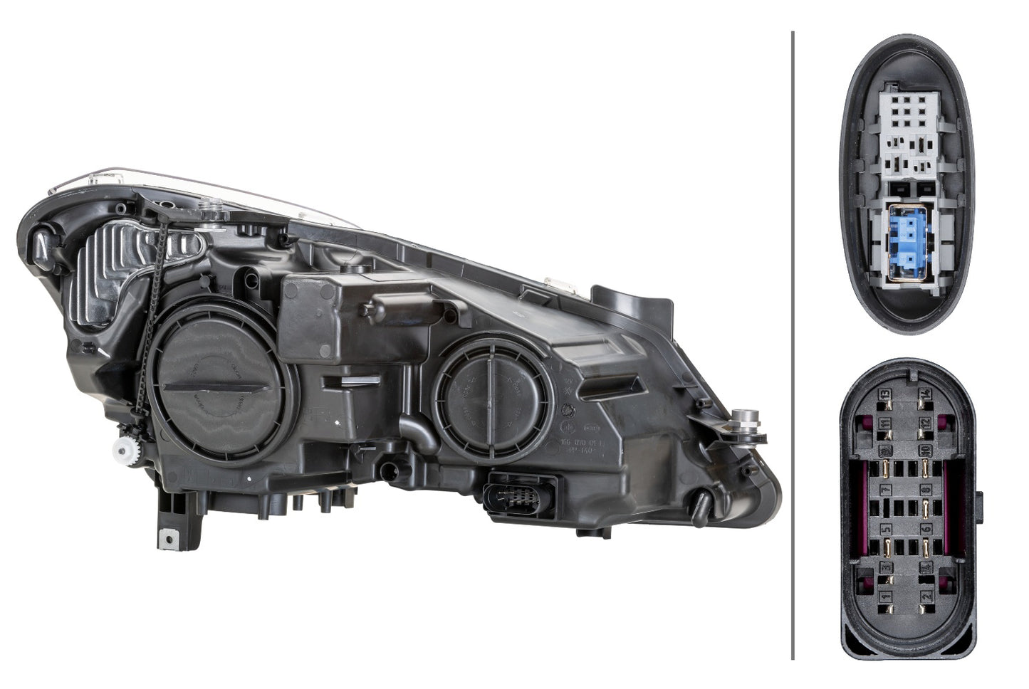 HELLA LED/Bi-Xenon/Halogen-Headlight - left - for e.g. Mercedes-Benz E-Class Coupe (C2 1ZT011733-051