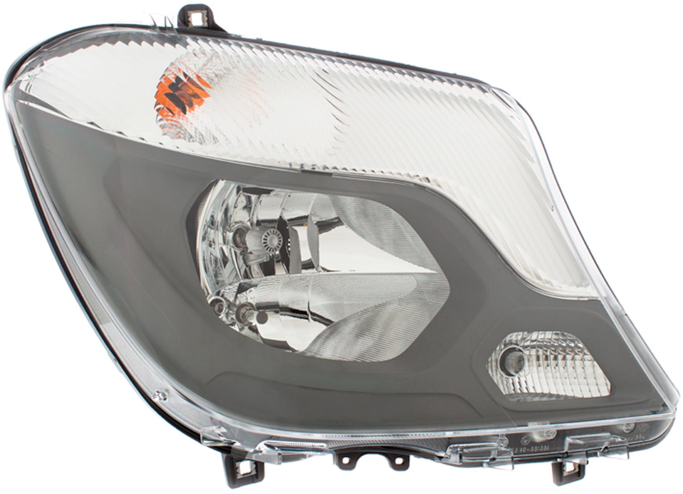 HELLA Halogen-Headlight - right - for e.g. Mercedes-Benz Sprinter 3,5-T Box (906) 1EJ011030-161