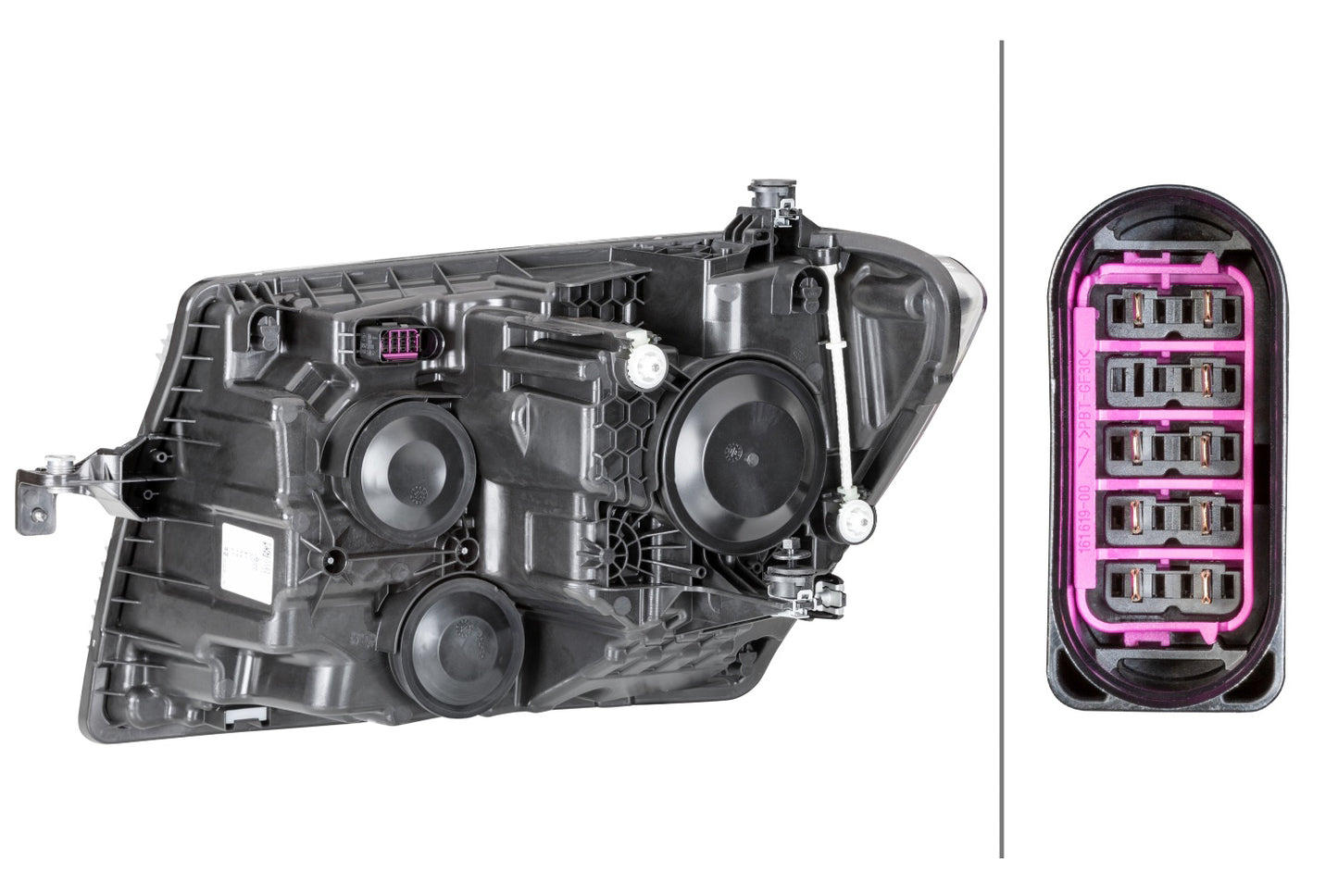HELLA FF-Headlight - right - for e.g. VW Crafter Box (SY_, SX_) 1LB012830-041