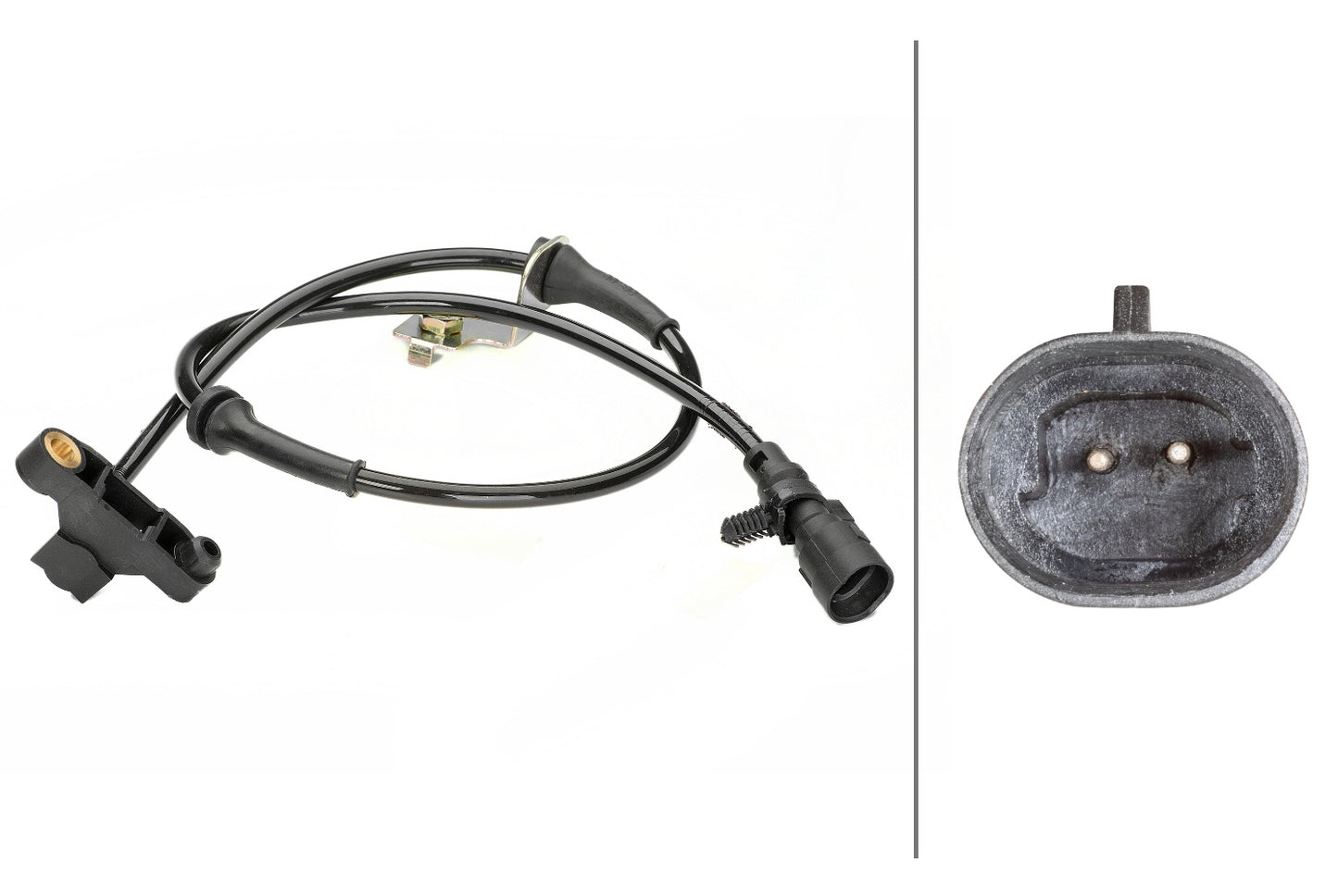 HELLA Sensor, wheel speed - 2-pin connector - Front Axle 6PU230040-251