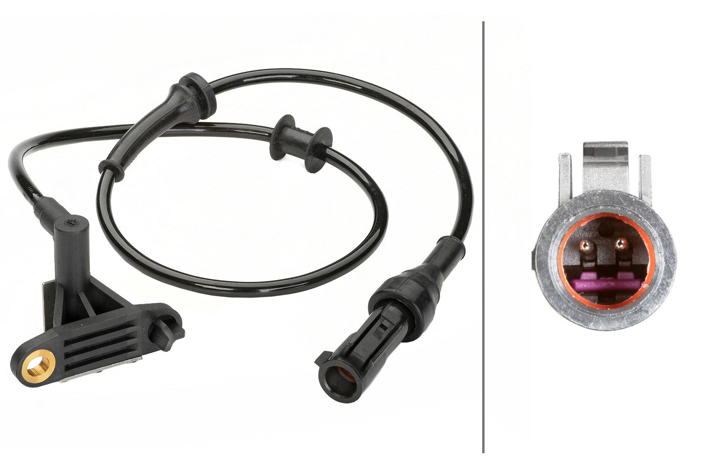 HELLA Sensor, wheel speed - 2-pin connector - Rear Axle 6PU230040-571