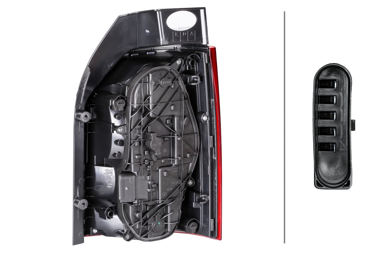 HELLA Rearlight - Halogen - left - for e.g. VW T6 Box (SGA, SGH, SHA, SHH) 2SD012336-051