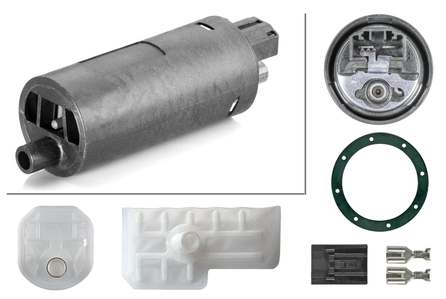 HELLA Fuel Pump - Electric - 2-pin connector 8TF358106-571