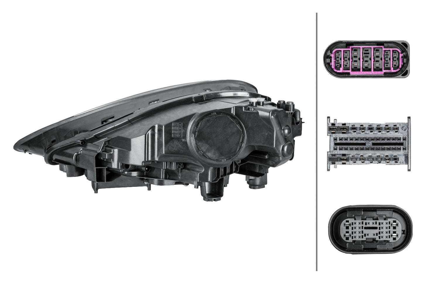 HELLA Matrix-Headlight - right - for e.g. Porsche Cayenne (9YA) 1EX014690-081