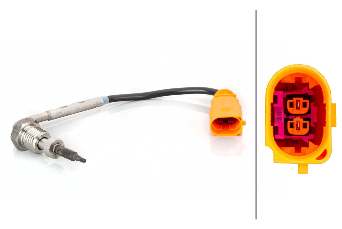 HELLA Sensor, exhaust gas temperature - 2-pin connector 6PT014494-851