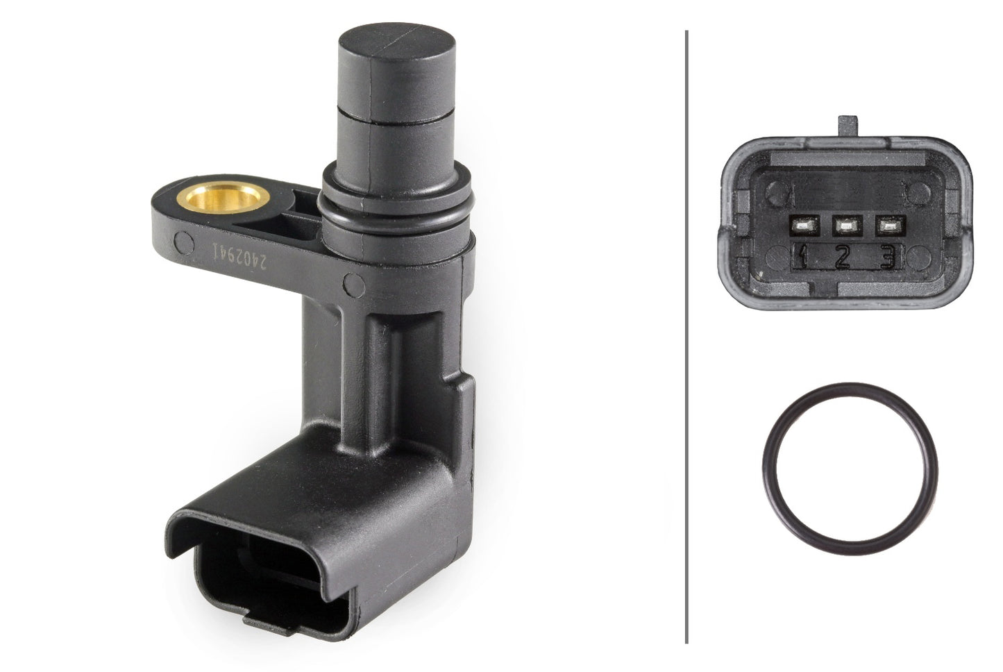 HELLA Sensor, camshaft position - 3-pin connector 6PU009168-311