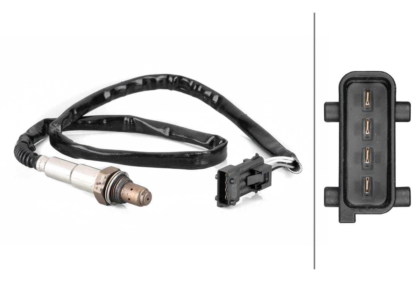 HELLA Oxygen sensor - 4-pin connector 6PA358103-161