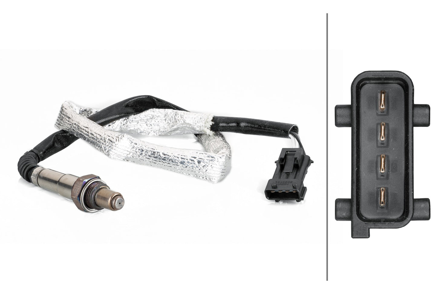 HELLA Oxygen sensor - 4-pin connector 6PA358103-221