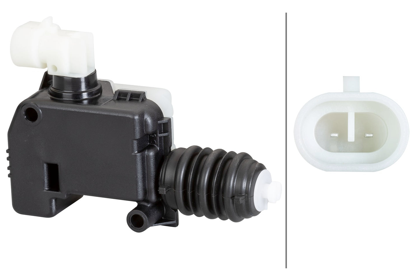 HELLA Actuator - 2-pin connector - Electric 6NW009203-441