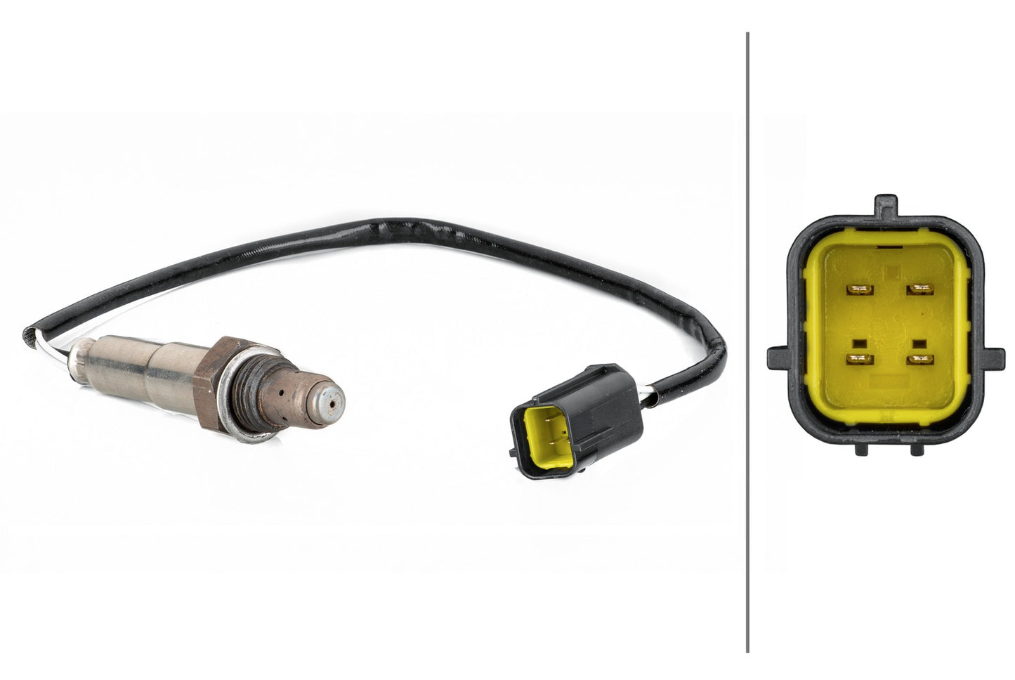 HELLA Oxygen sensor - 4-pin connector 6PA009165-731