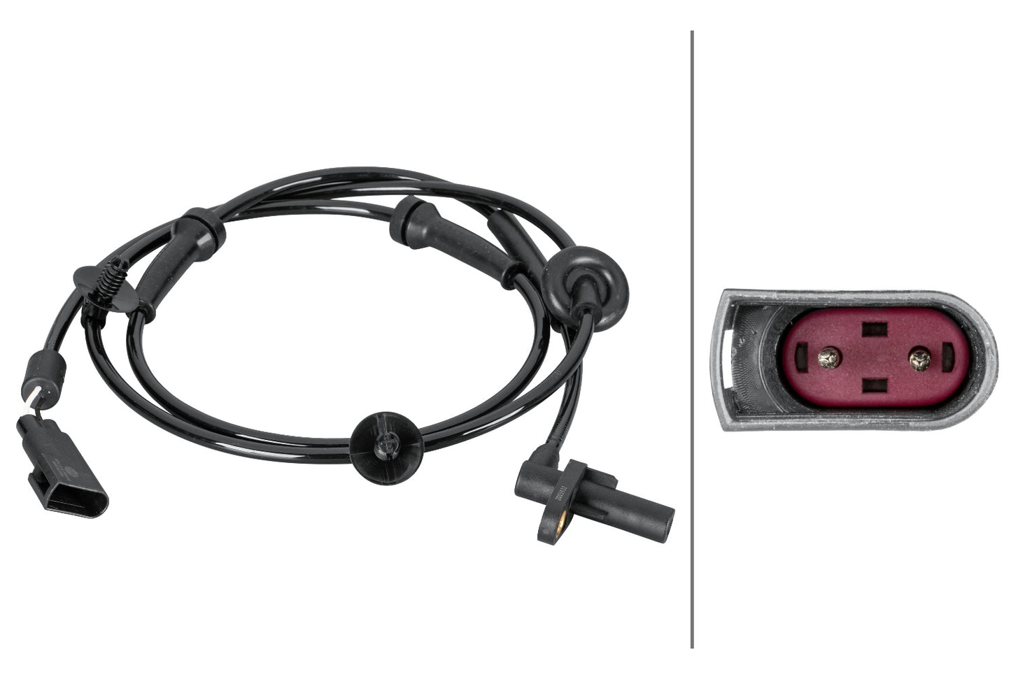 HELLA Sensor, wheel speed - 2-pin connector 6PU012806-621