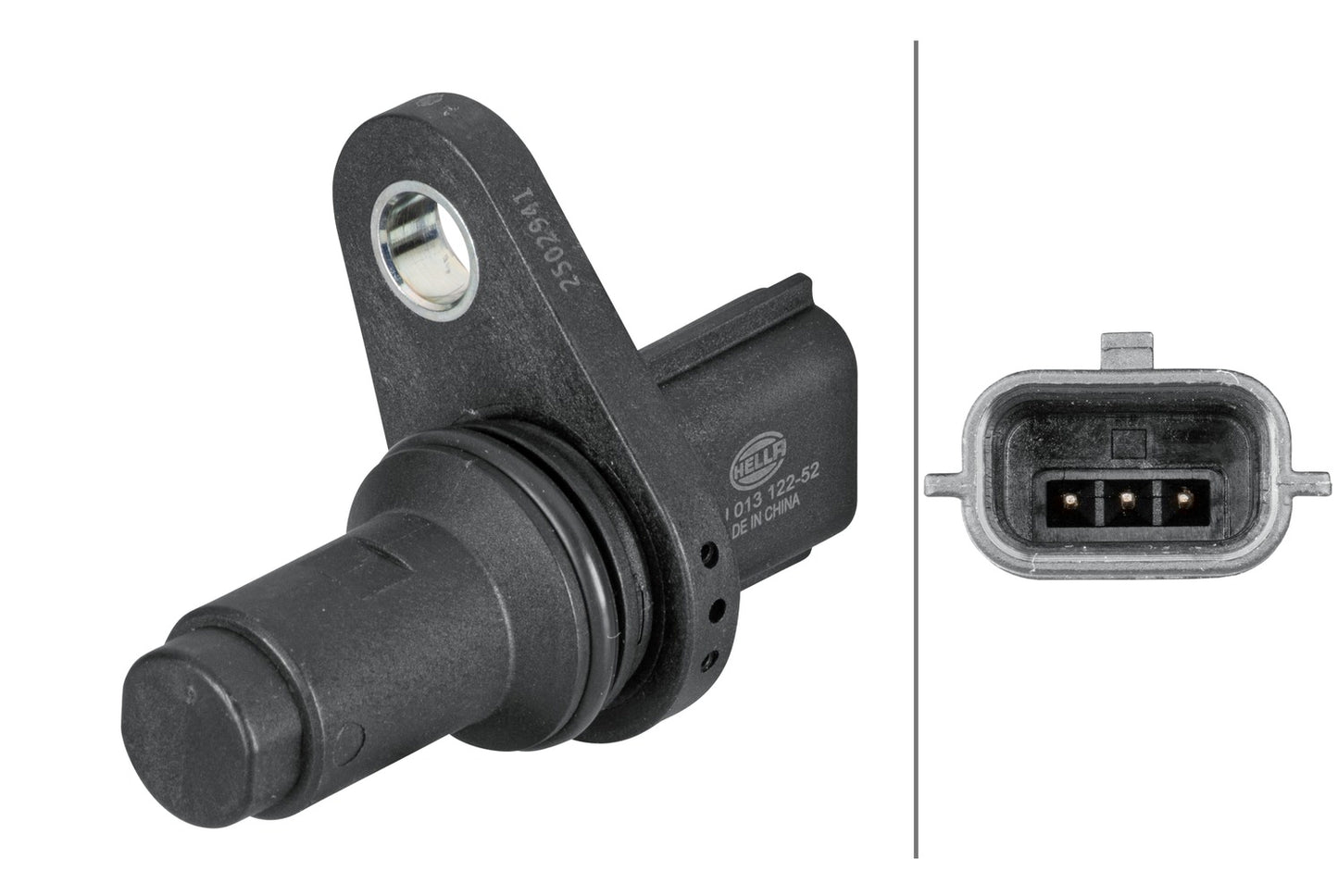 HELLA Sensor, crankshaft pulse - 3-pin connector 6PU013122-521