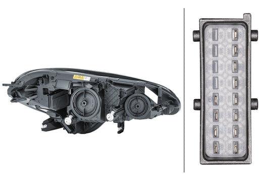 HELLA LED/Bi-Xenon-Headlight - left - for e.g. Opel Corsa E (X15) 1EF011830-091
