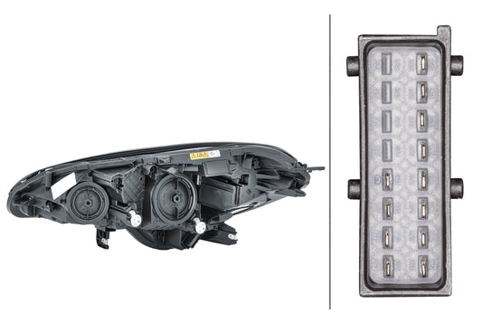 HELLA Bi-Xenon/LED-Headlight - right - for e.g. Opel Corsa E (X15) 1EF011830-101