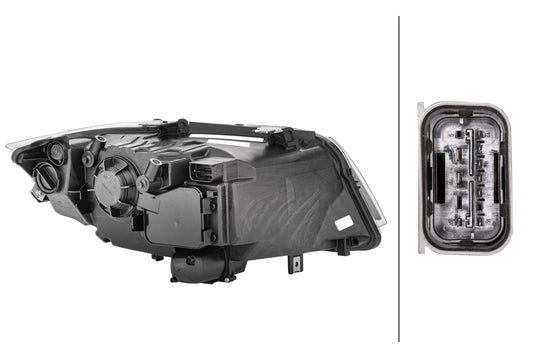HELLA Halogen-Headlight - left - for e.g. BMW 3 (E90) 1E1354699-011