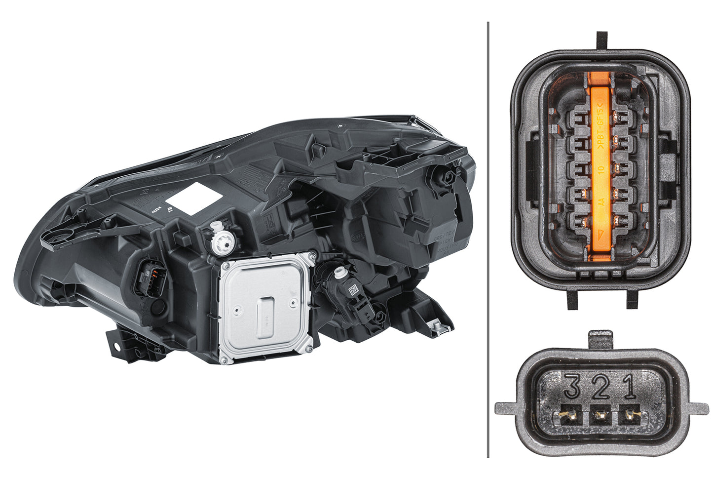 HELLA LED-Headlight - right - for e.g. RENAULT CAPTUR II (HF_) 1LX013930-841