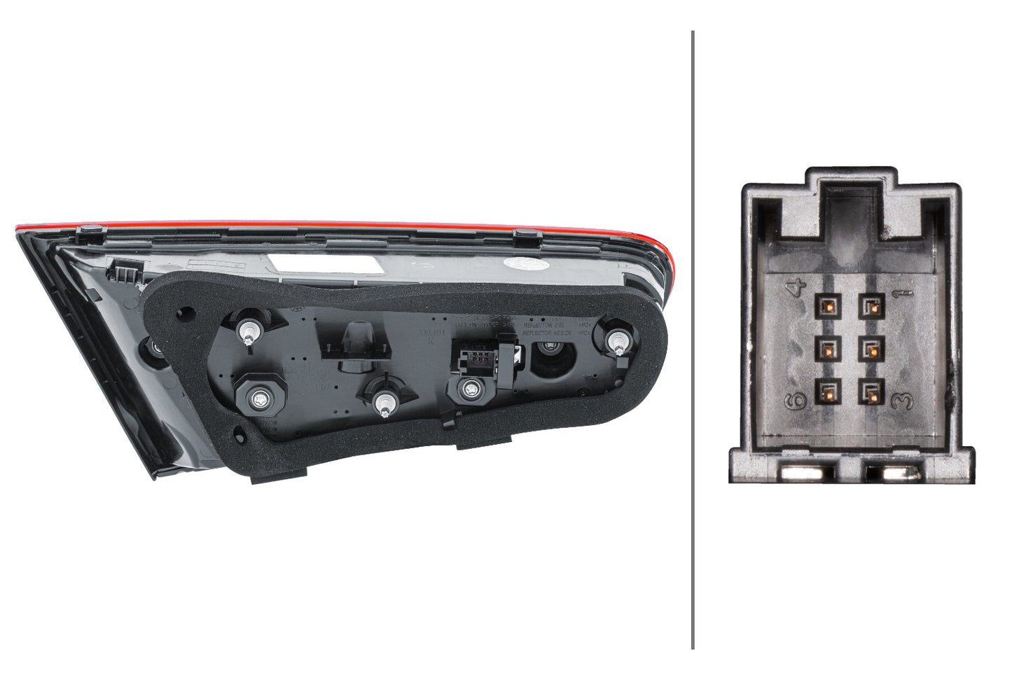 HELLA Rearlight - LED - Inner Section - right - for e.g. Audi A3 (8V1, 8VK) 2SV012832-061