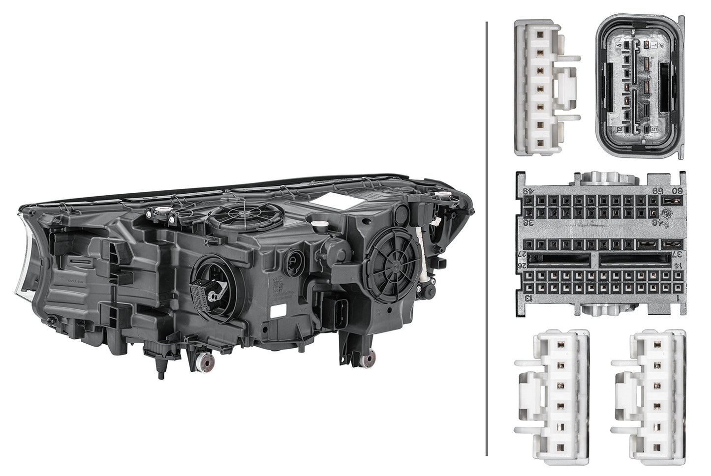 HELLA LED-Headlight - right - for e.g. BMW 7 (G11, G12) 1LX354854-141