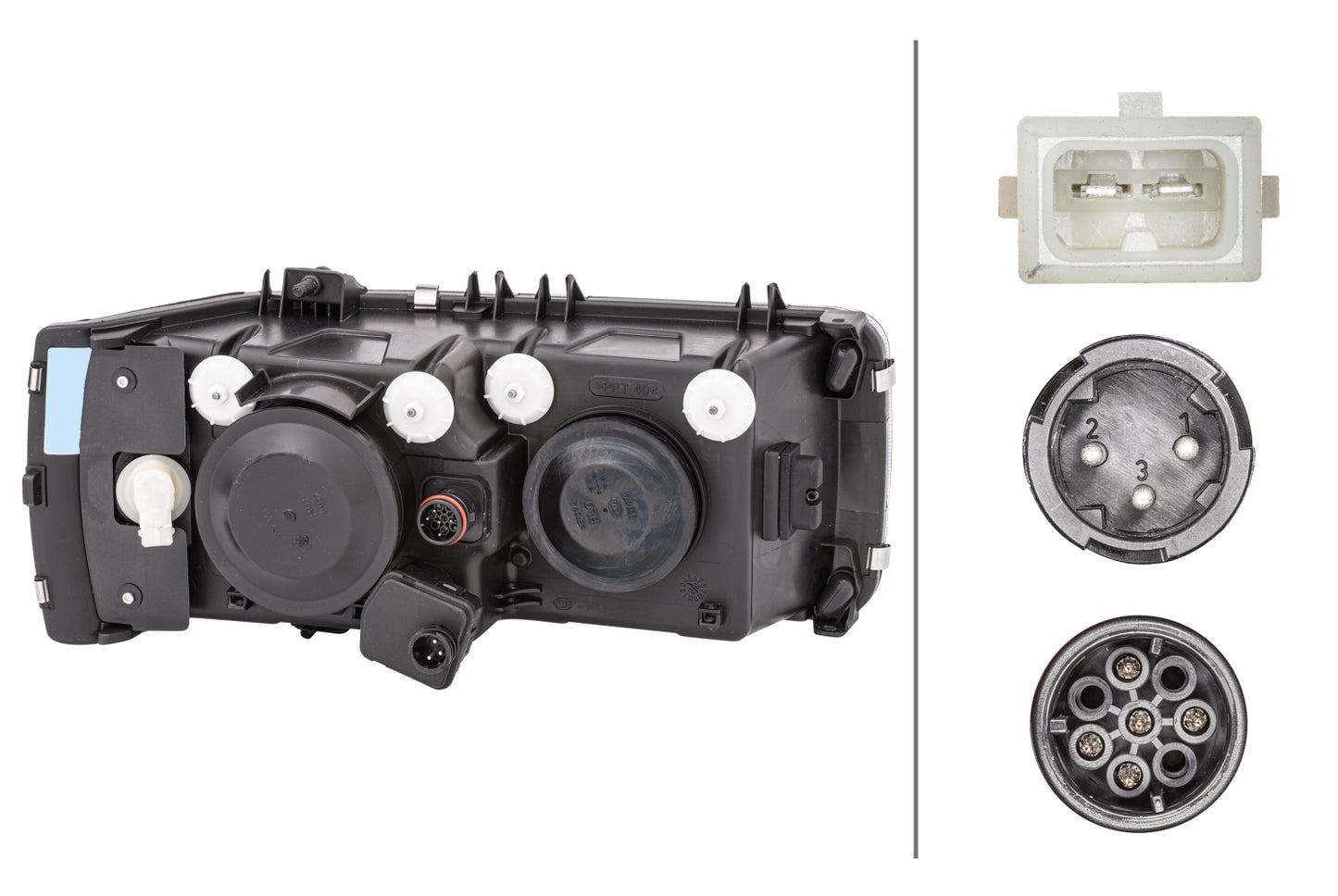 HELLA Halogen-Headlight - left 1EJ247046-011