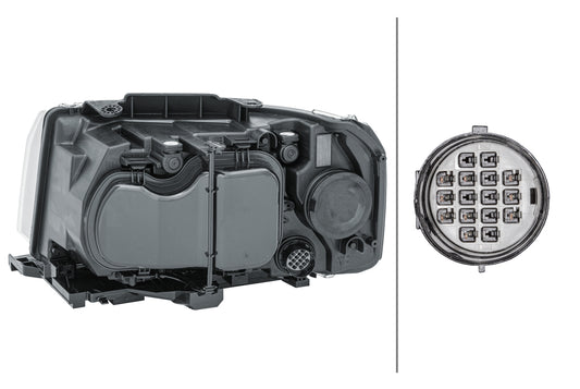 HELLA Halogen-Headlight - right - for e.g. Land Rover Freelander 2 (L359) 1EF354025-101