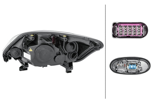 HELLA Bi-Xenon-Headlight - right - for e.g. Ford Kuga I 1EL009696-761