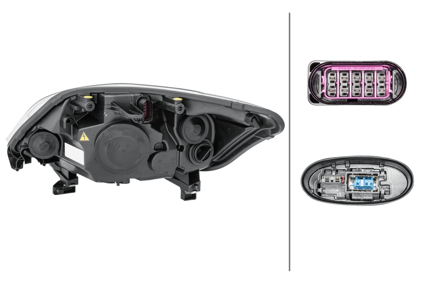 HELLA Bi-Xenon-Headlight - right - for e.g. Ford Kuga I 1EL009696-761