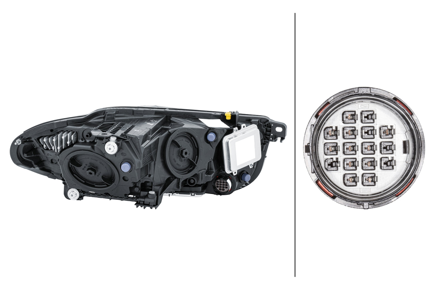 HELLA LED/Bi-Xenon-Headlight - left - for e.g. Jaguar Xe (X760) 1EL011811-311