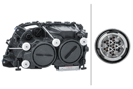 HELLA Bi-Xenon-Headlight - right - for e.g. Mercedes-Benz Actros MP3 1EL009513-221