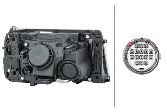 HELLA Bi-Xenon-Headlight - left - for e.g. Range Rover Sport (L320) 1EL238022-871