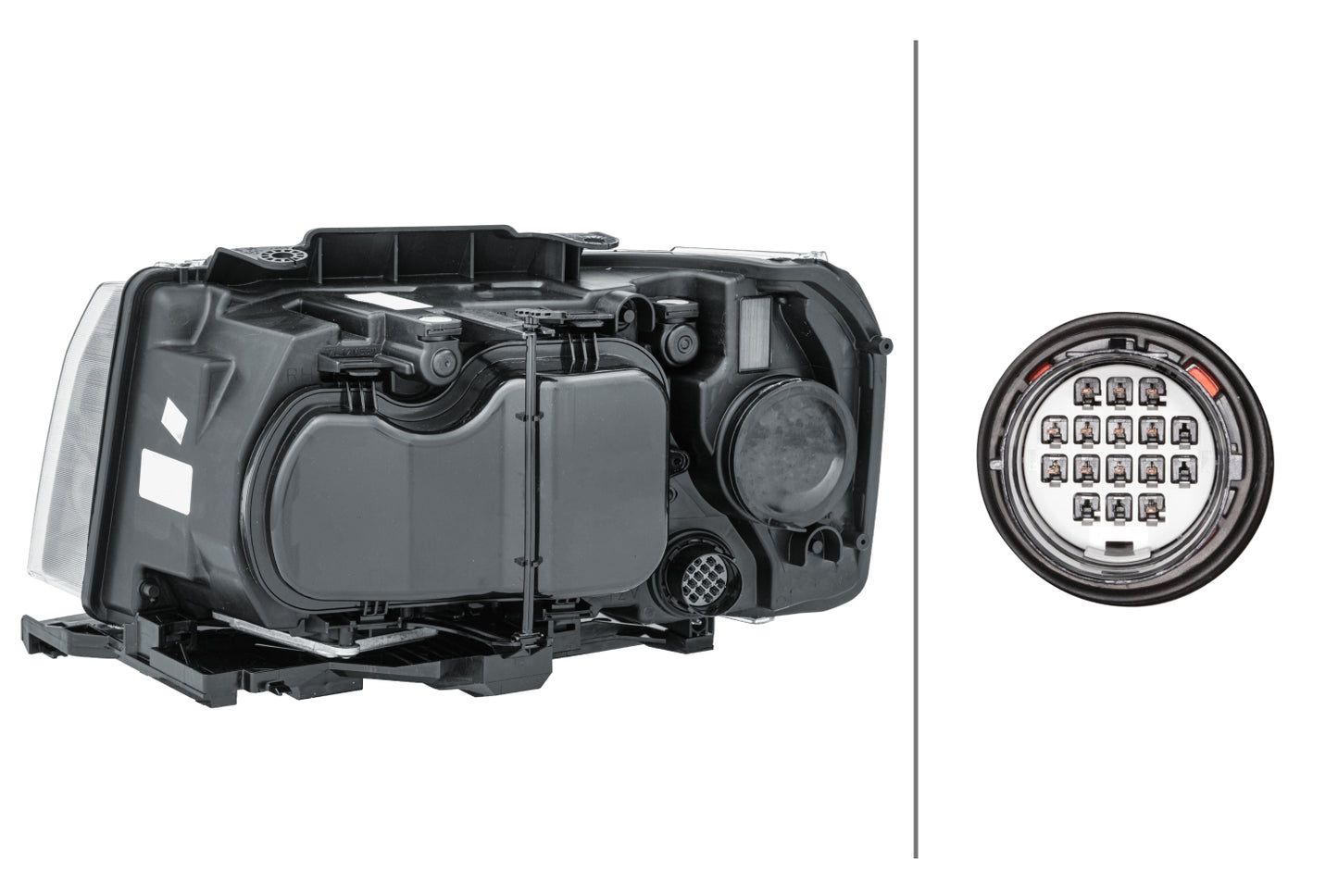 HELLA Bi-Xenon/LED-Headlight - right - for e.g. Land Rover Freelander 2 (L359) 1EL354813-101