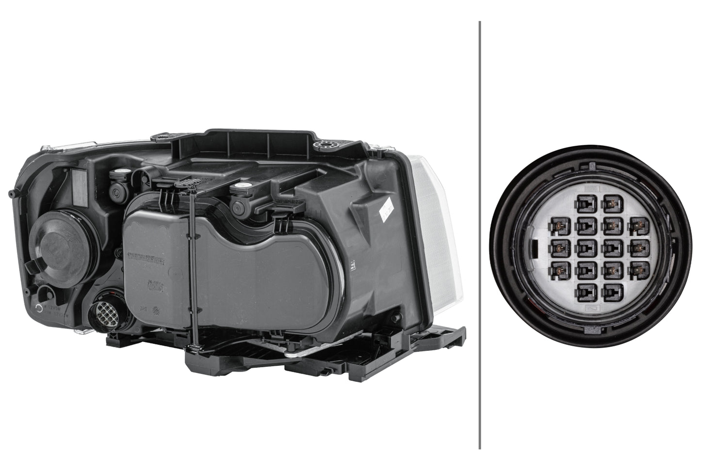 HELLA Bi-Xenon-Headlight - left - for e.g. Land Rover Freelander 2 (L359) 1EL354025-051