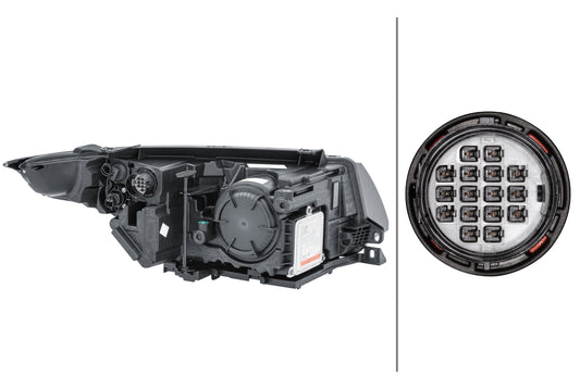 HELLA Bi-Xenon-Headlight - left - for e.g. Range Rover Evoque (L538) 1EL354806-051