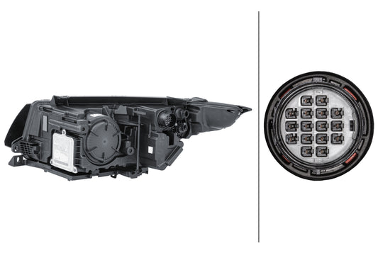 HELLA Bi-Xenon-Headlight - right - for e.g. Range Rover Evoque (L538) 1EL354806-061