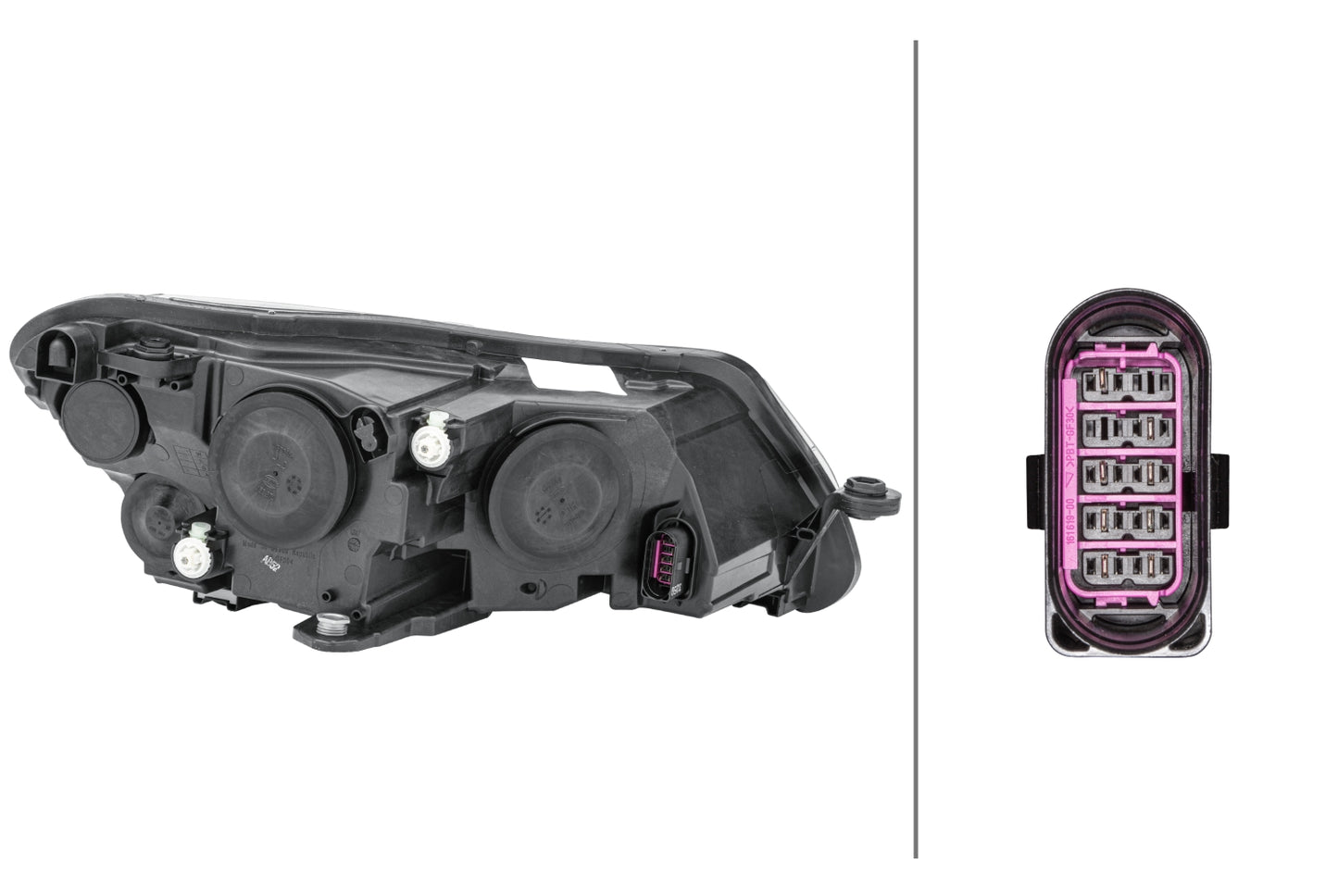 HELLA FF/Halogen-Headlight - left - for e.g. Skoda Superb III Estate (3V5) 1LJ011939-031