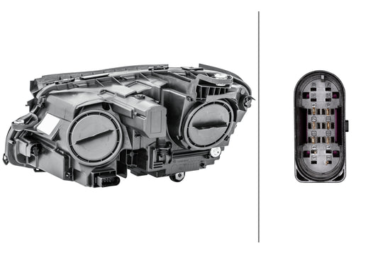 HELLA Halogen-Headlight - right - for e.g. Mercedes-Benz E-Class (W213) 1LG012076-081