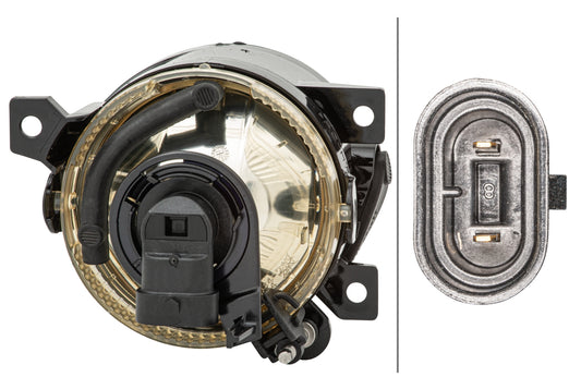 HELLA Bulb-Front Fog Light - left - for e.g. VW Golf V (1K1) 1N0271295-411